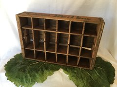 Wooden Divided Crate