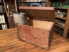 Vintage Wooden Box, large