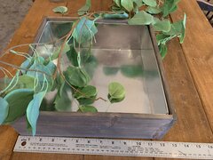 Wooden Box/Container w Galvanized Liner, 12' x 12'
