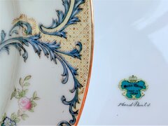 Vintage Meito China w yellow, blue & pink