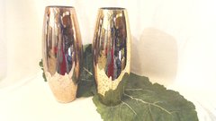 Gold or Rose Gold Metallic Vase