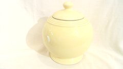 Vintage Yellow Cookie Jar