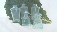 Small Vintage Sea Glass Bottle
