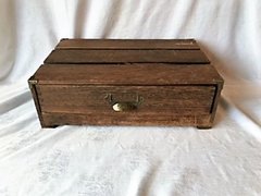 Wooden Box w Drawer