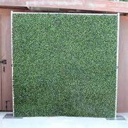 Faux Green Boxwood Hedge Wall Panel, 4' x 7' (READ all information)