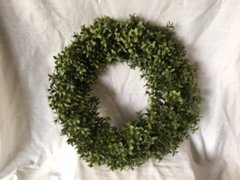 Grapevine & Boxwood Wreath- 2 available
