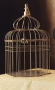 Gold Decorative Bird Cage