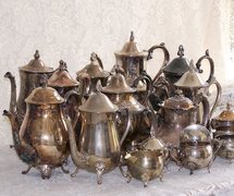 Vintage Silver Teapot