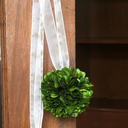 Boxwood Kissing Ball, small- 12 available