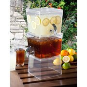 Drinkware- Acrylic Stacking Drink Dispenser w Stand