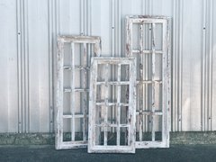 Set of White Window Frame