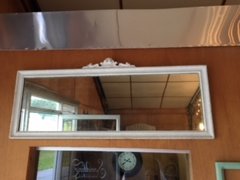True Vintage White Mirror