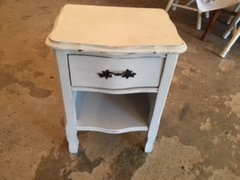 Vintage White Side Table