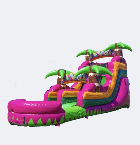 Flamingo Falls - 14 FT Single WateerSlide