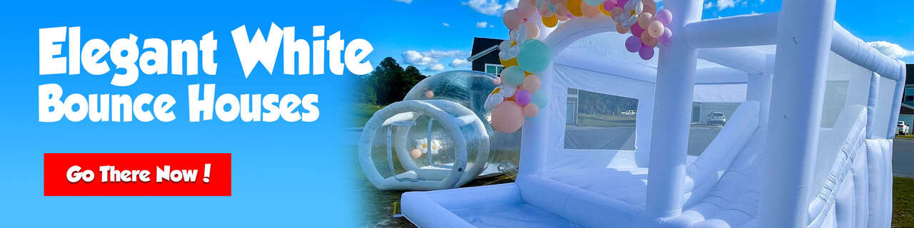 White Bounce House Rentals