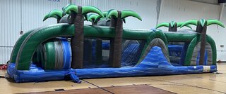 40' tropical obstacle course