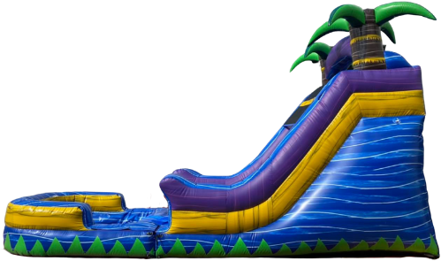 Blue Palms 16 ft Inflatable Slide