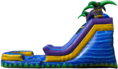 Blue Palms 16 ft Inflatable Slide