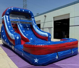 16ft Patriot Waterslide 