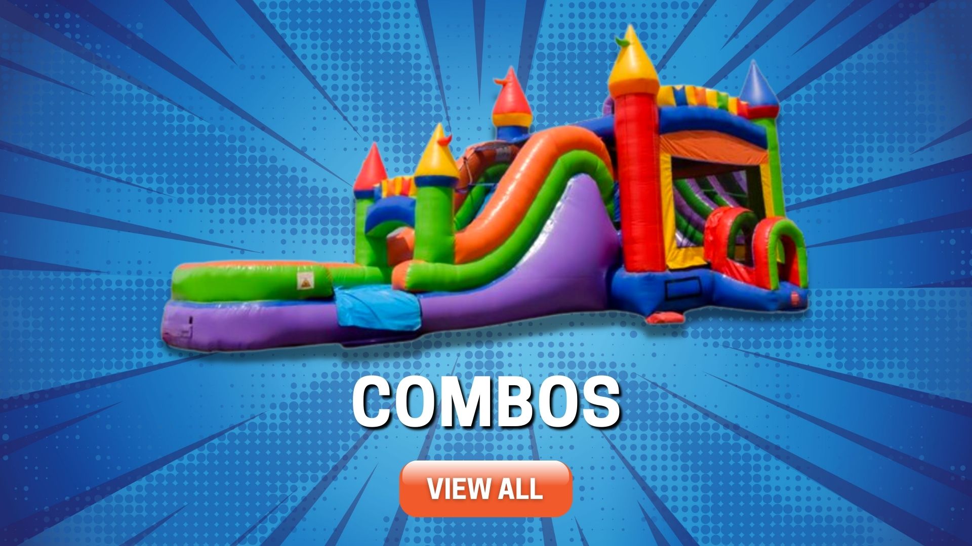 Bounce House with Slide Rentals in Taylors