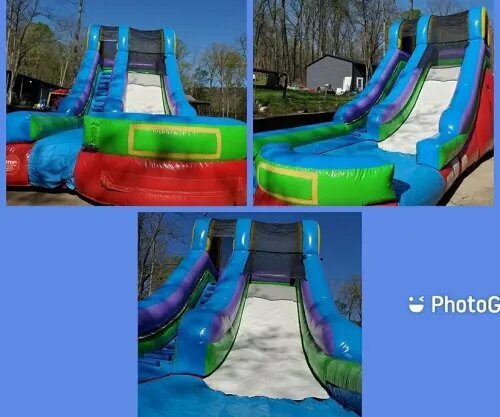 15FT Skittles Waterslide
