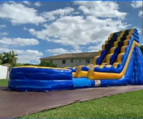 19FT Gator Waterslide