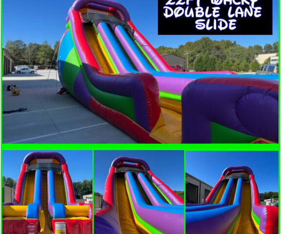 22FT Wacky Dual Lane Dry