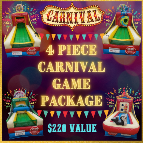 4 Piece Carnival Game Package