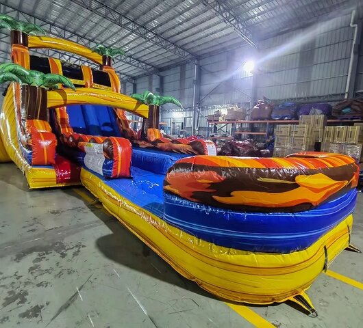 22ft Tiki Campfire Slide