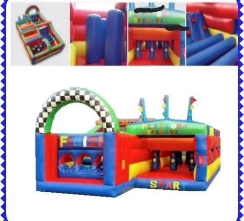 Playtona Obstacle Course Bounce House