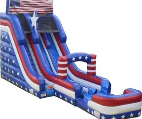 22FT Old Glory Double Lane With Pool