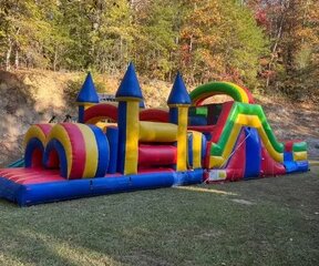 45FT Carnival With Dual Lane Slide