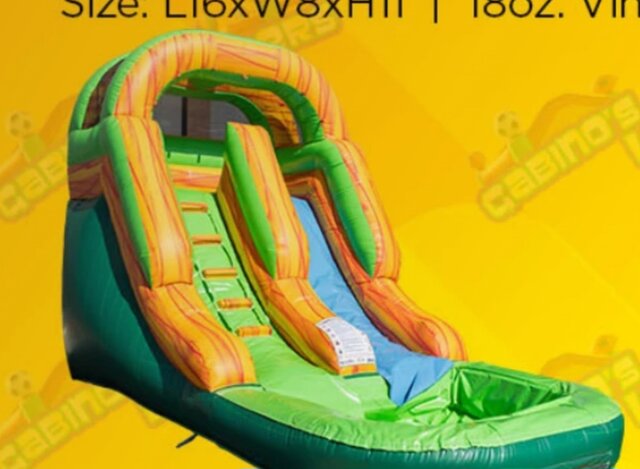 Green Littles Water Slide 