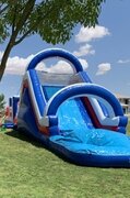 74ft Obstacle Course Water Slide 