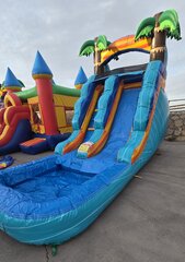 Aqua Splash Water Slide 