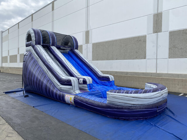 Purple Elite waterslide