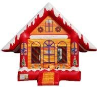 Christmas Gingerbreak Bounce House Rental Winter Holidays