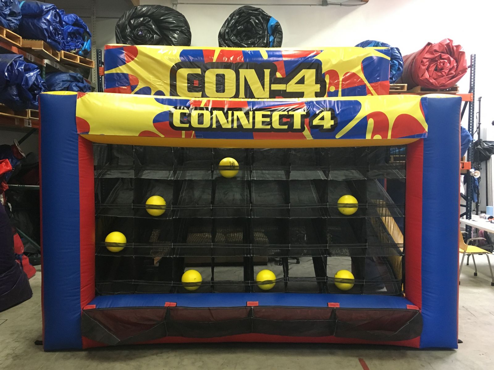 inflatable connect four