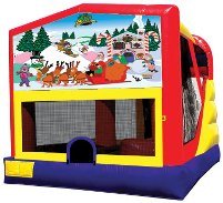 Christmas Combo 4-1 Bounce House with Slide