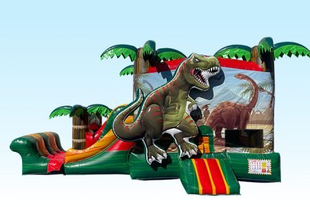 T-Rex Dinosaur Jumper Slide Combo - Cucamonga Jumpers