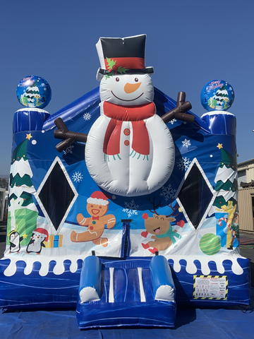 Frosty Snowman Bounce House