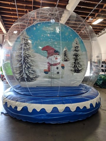 Inflatable Snow Globe