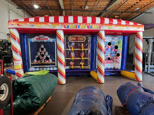 Inflatable Carnival  Midway