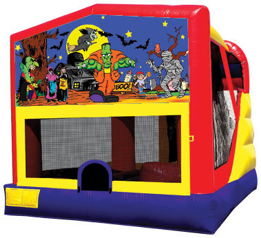 Halloween Combo 4-1 Bounce House with Slide