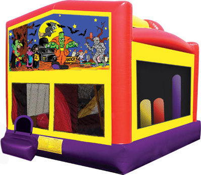 Halloween Combo 5-1 Bounce House with Slide