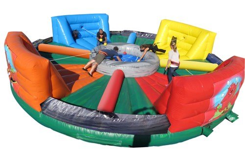 Inflatable Hungry Hippo Bungee Challenge