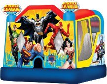 Justice League 4-1 Bounce House with Slide 