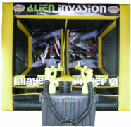 Alien Invasion Cannon Ball Blaster Game