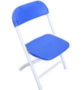 Kid's Folding Blue Chair