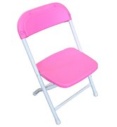 Kid's Folding Pink Chair